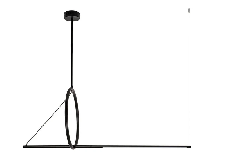 MOOSEE hängande lampa STICK svart