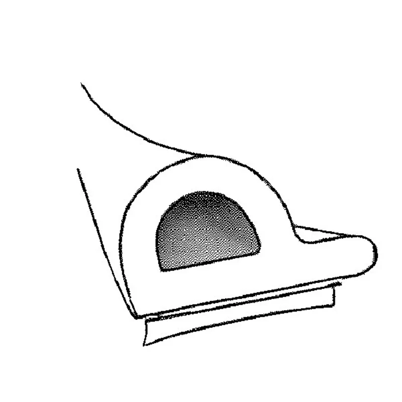 Tätningslist P-list 9 x 5,5 mm