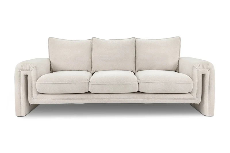 Soffa - KELLY 3-SITS, beige