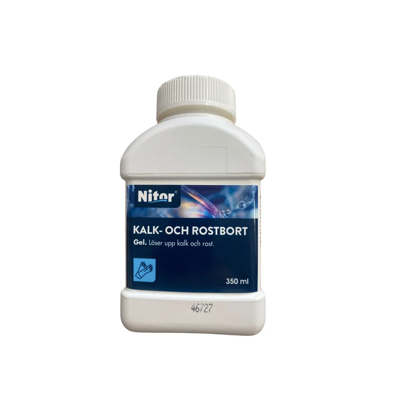 Kalk- och rostborttagare gel rengöringsmedel Nitor 350 ml