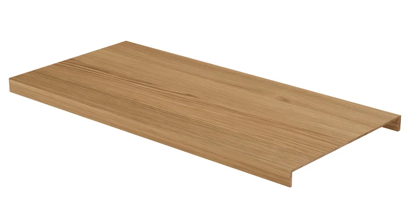 Plansteg i massiv ek för trapprenovering