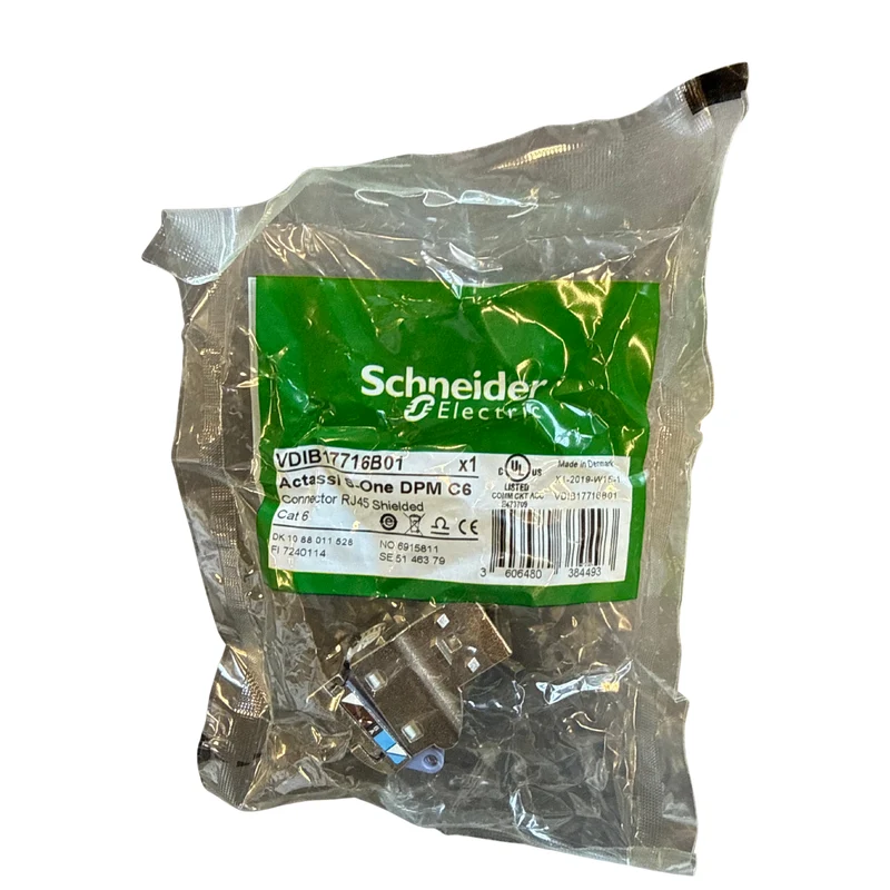 RJ45-kontakt Skärmad Cat6 Schneider Actassi S-One DPM Verktygsfri
