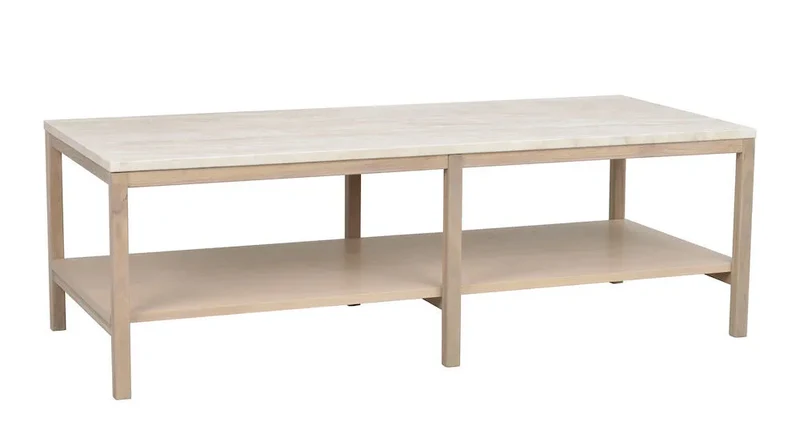 Orwel - Soffbord Beige/vitpigmenterad