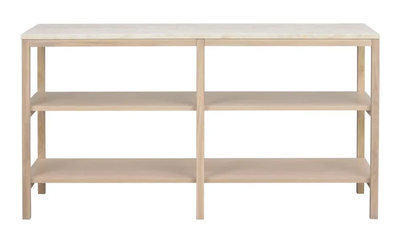 Orwel - Avlastningsbord Beige/vitpigmenterad