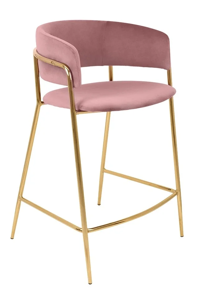 Barstol - DELTA 65, rosa