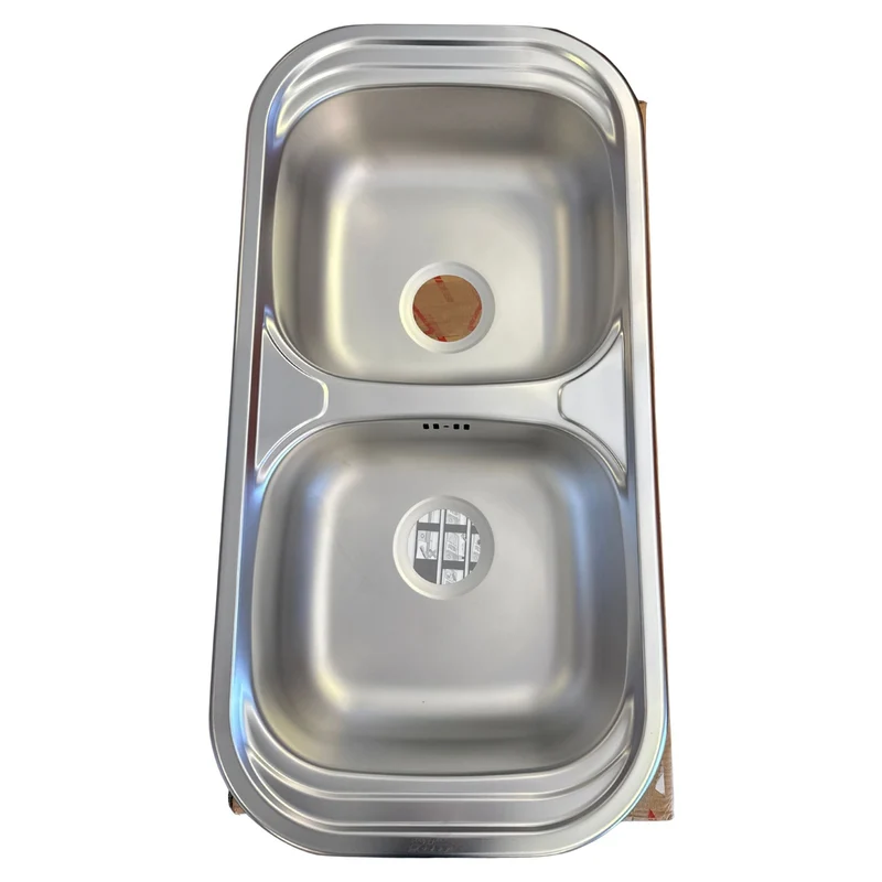 Diskho i Rostfritt Stål RODI 860x435 mm - Dubbel