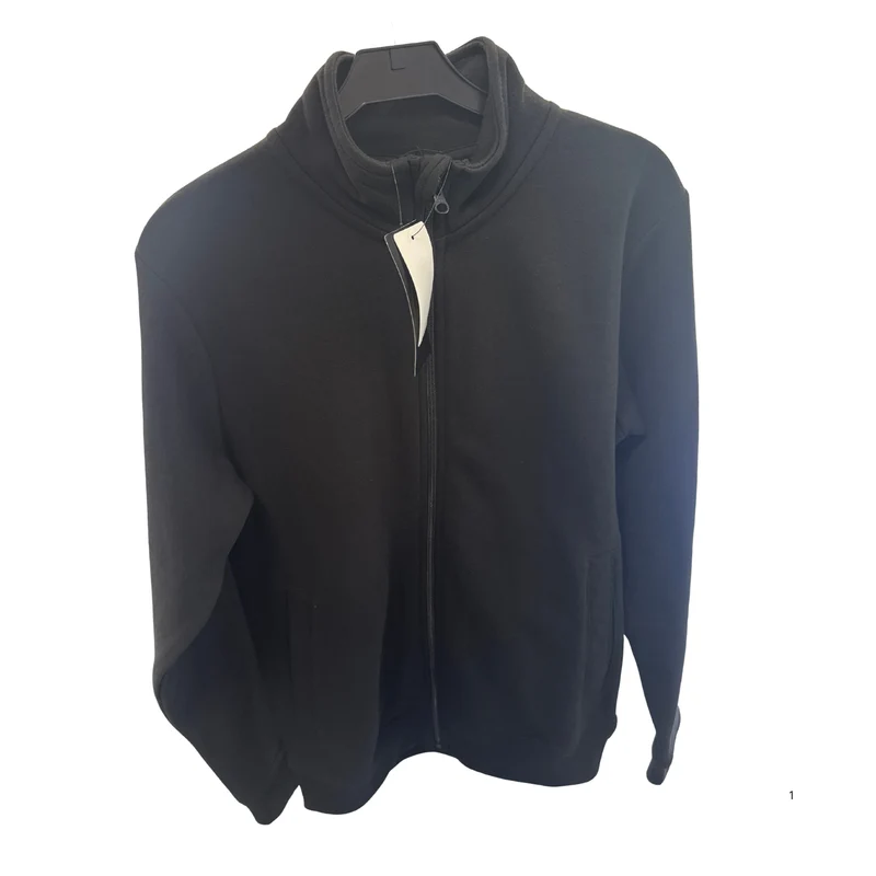 Skarven Sweatshirt Helzip Svart Gesto (S)