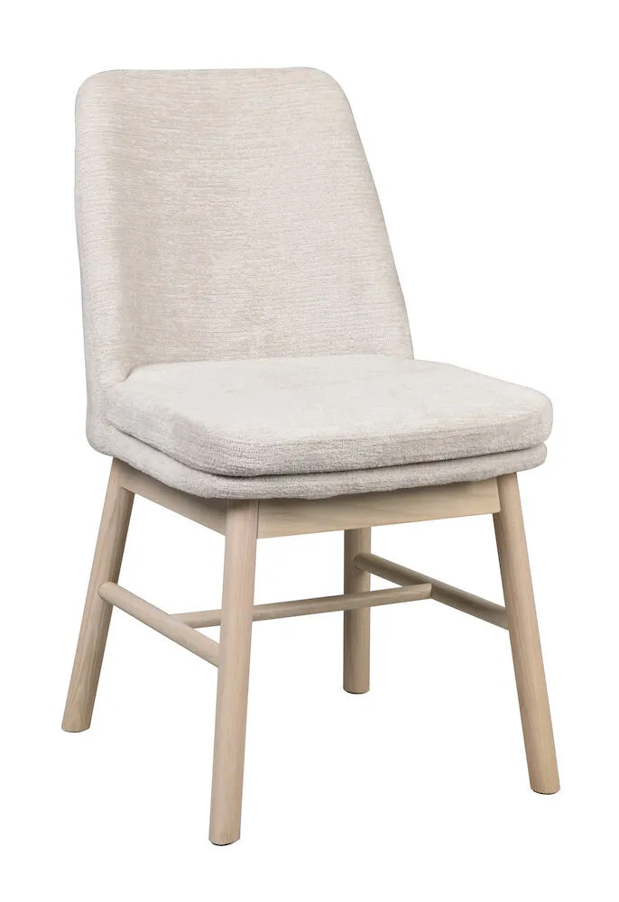Amesbury - Matstol Ljusbeige/vitpigmenterad