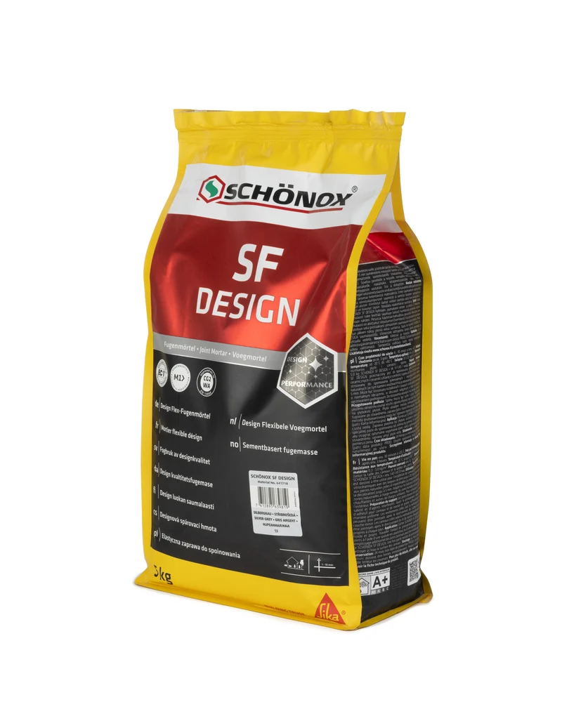 Kakelfog 5 kg - Schönox SF Design silvergrå
