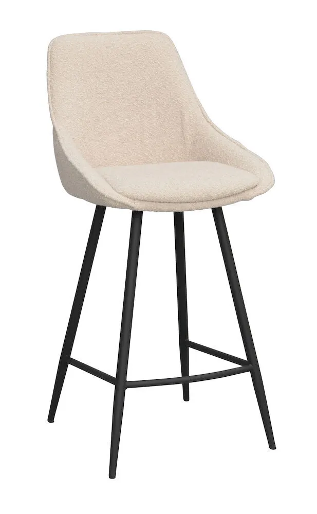 Sierra - Barstol Beige/svart