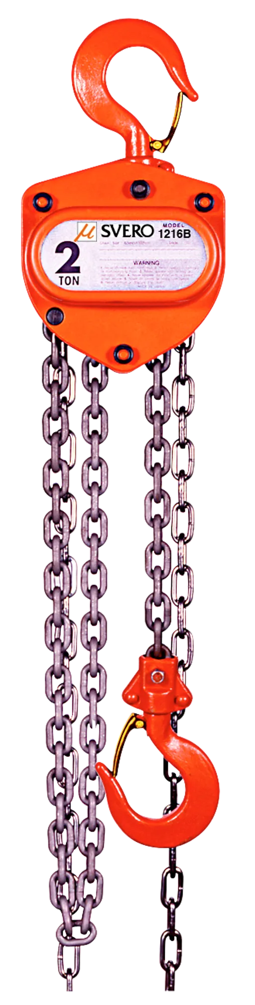 Snabblyftblock 500-10000 kg Svero Nitchi