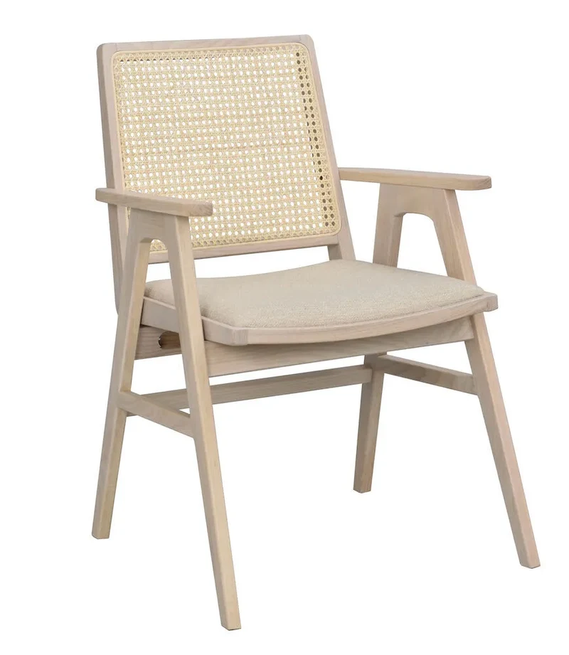 Prestwick - Matstol Vitpigmenterad/beige