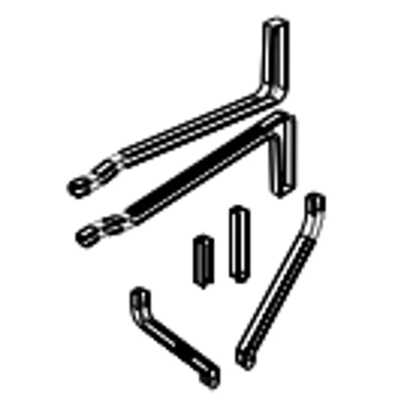 Styrskenor till HAWA-Vertical vit