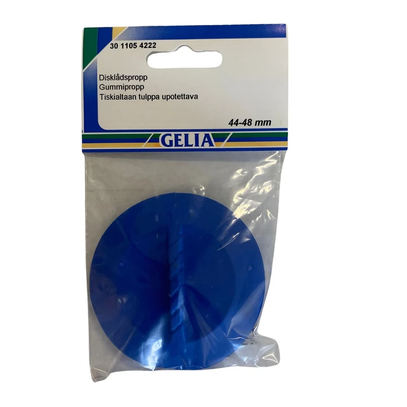 Disklådspropp GELIA gummipropp 44-48mm - propp till diskho