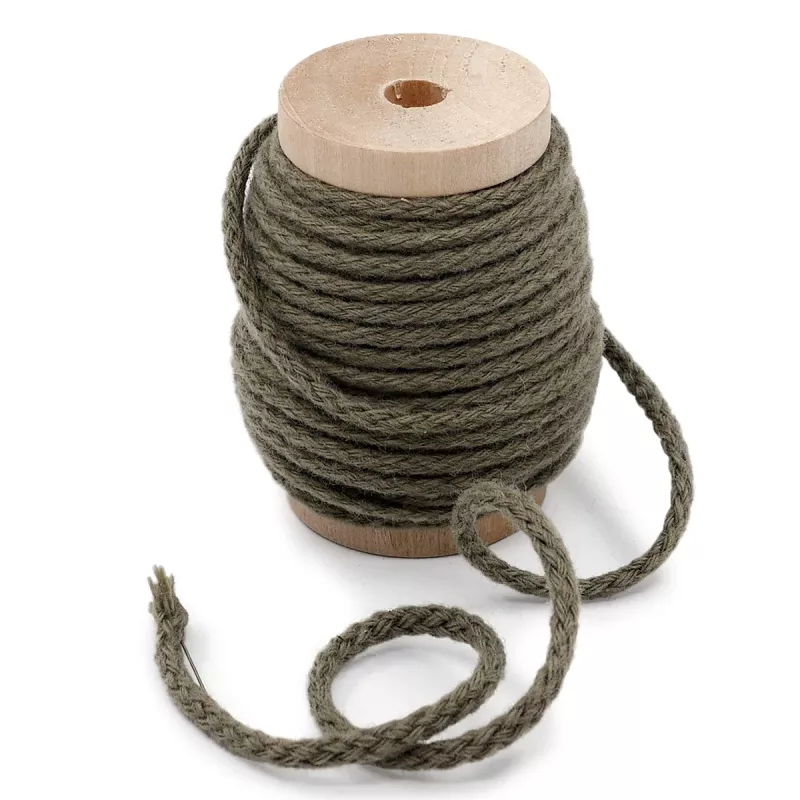 Tätningslist ull - Ullsnöre 5mm, 25m