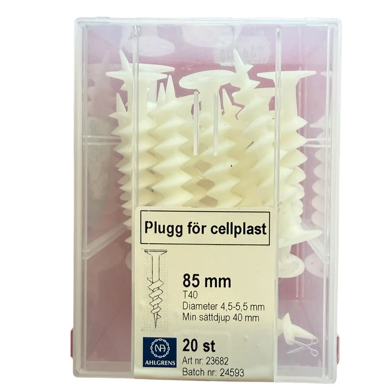Plugg för Cellplast 85mm Nils Ahlgren 20-pack