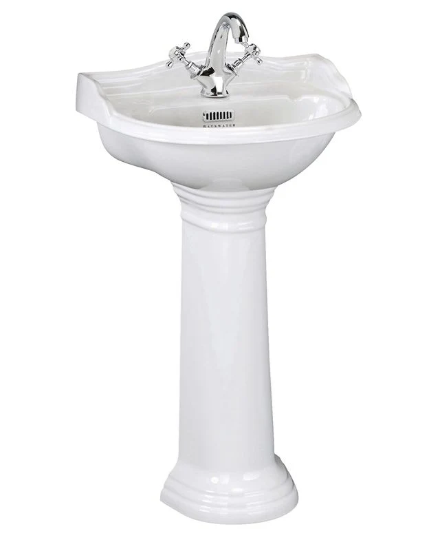 Tvättställ - Porchester 50 cm, piedestal