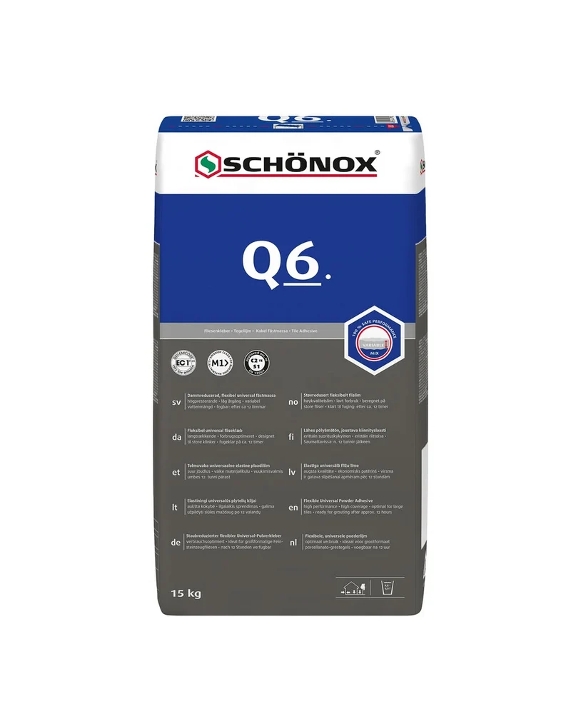 Kakelfix 15 kg - Schönox Q6 fästmassa