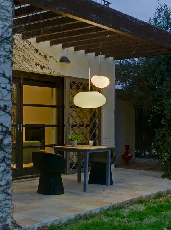 Trädgårdslampa New Garden - Petra 60 Hang, Vit