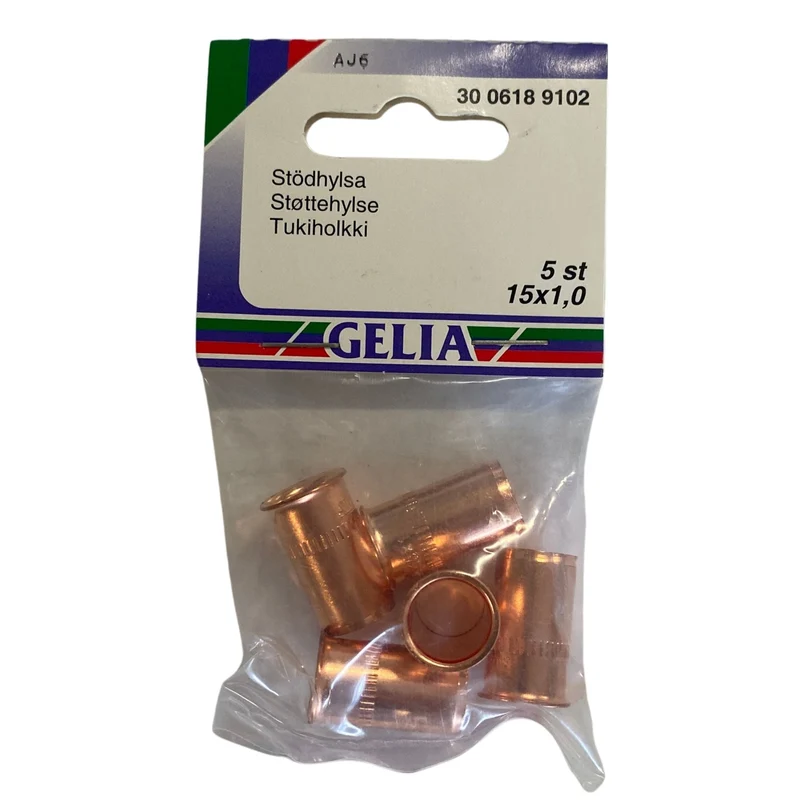 Stödhylsa GELIA 15x1,0 - 5st