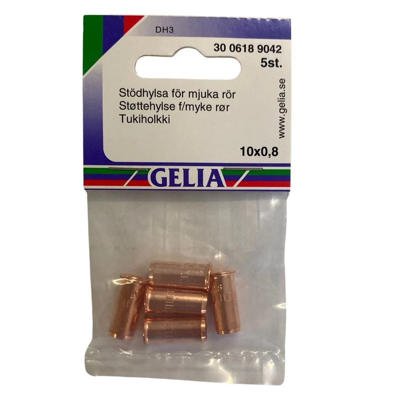 Stödhylsa GELIA 10x0,8 - 5st