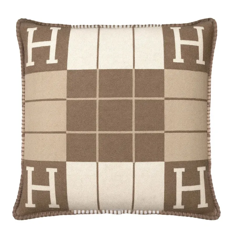 Dekorativ kudde SHP PARIS HOME mörk beige