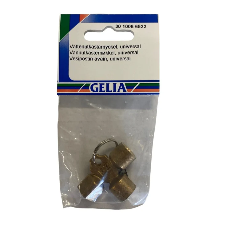 Vattenutkastarnyckel universal - GELIA