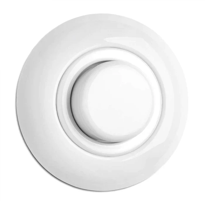 Dimmer vitt porslin - THPG infällt