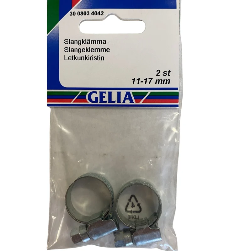 Slangklämma 11-17mm 2-pack - GELIA