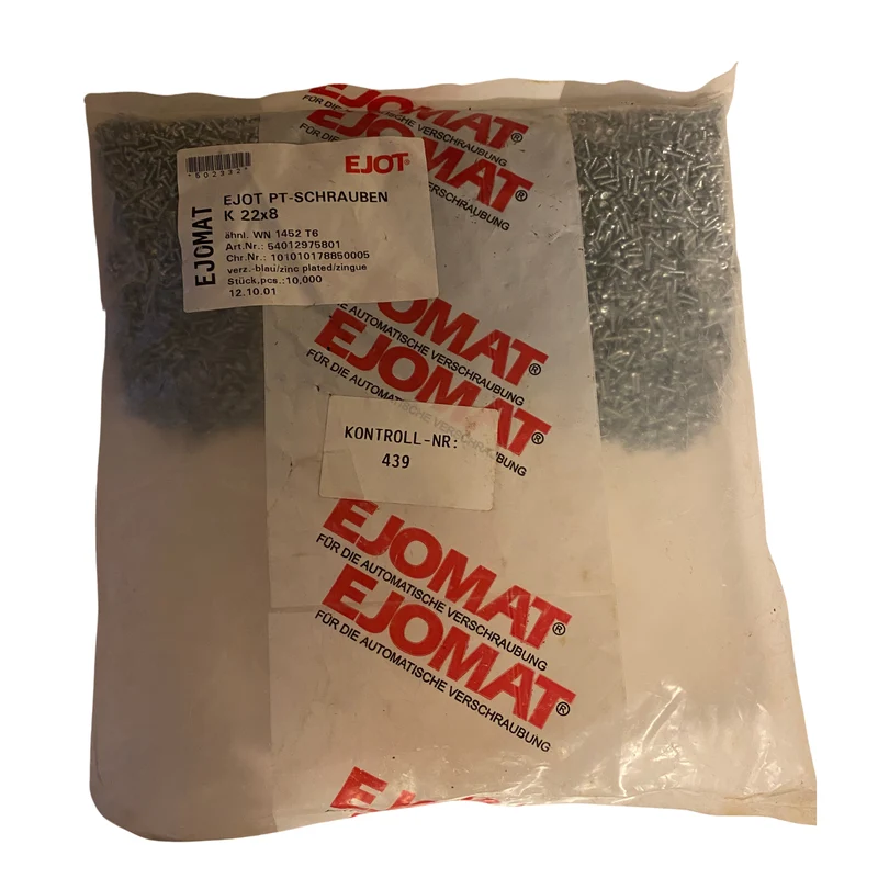 EJOT PT-Skruv K 22x8 mm Förzinkad