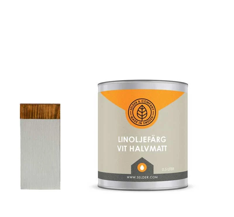 Linoljefärg Selder & Co - Ljusgrå
