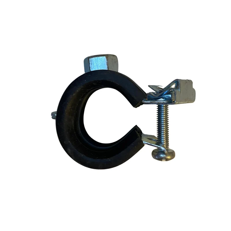 Rörklammer CA56 med gummiinsats M8/M10 20-23