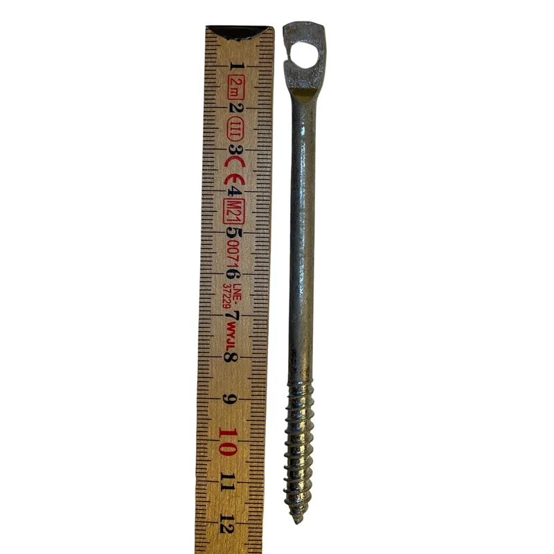 Bladskruv stål 120mm 8-pack