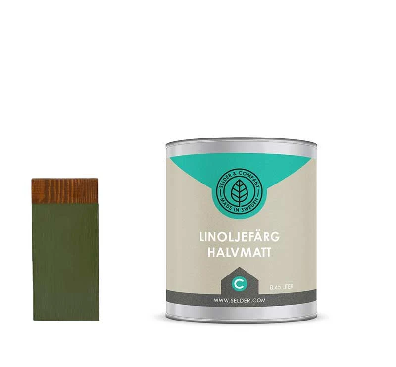 Linoljefärg Selder & Co - Mossa