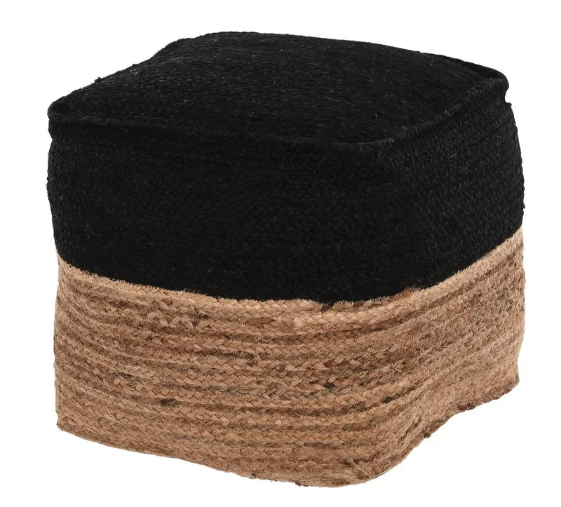 Puff Jute Flow 45x45x45 Cm