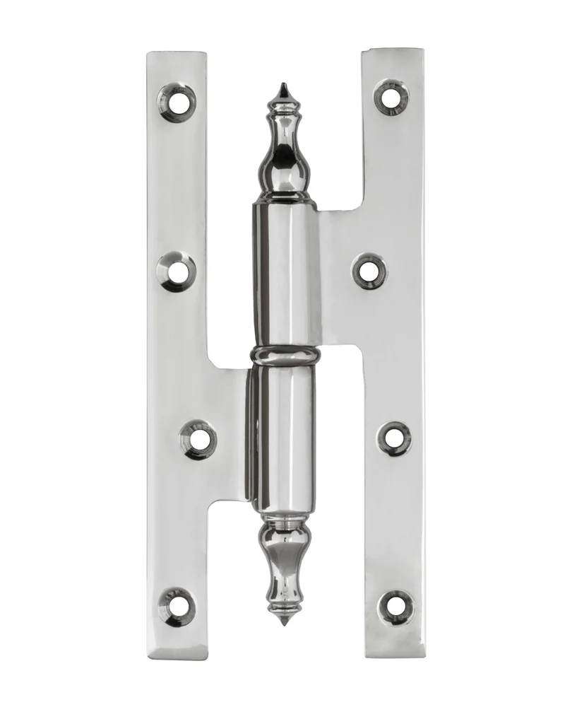 Gångjärn till dörr - Nickel 160 x 75 mm