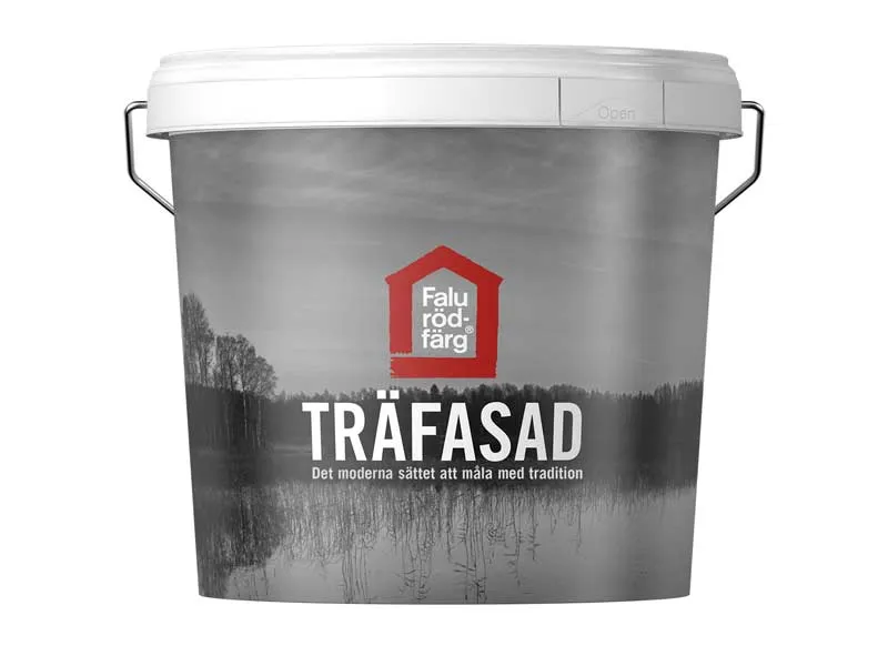 Falu Rödfärg - Träfasad Ljusröd