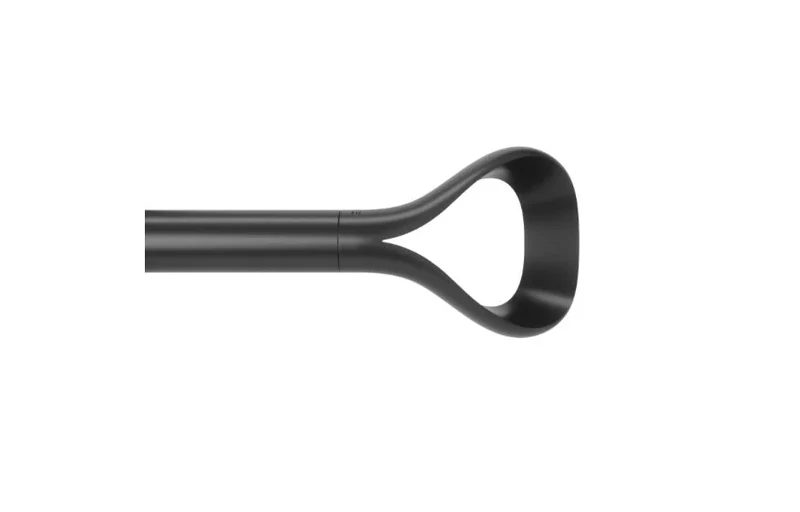 Gardinstång UMBRA - LOOP 1, 107 - 305 cm, svart