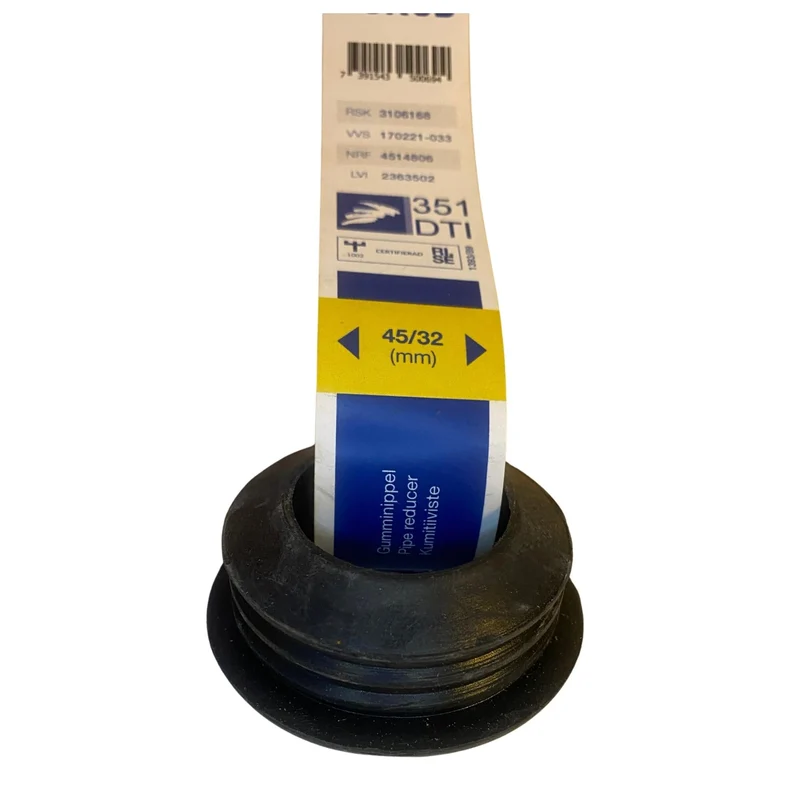 Purus Gumminippel 45/32 mm
