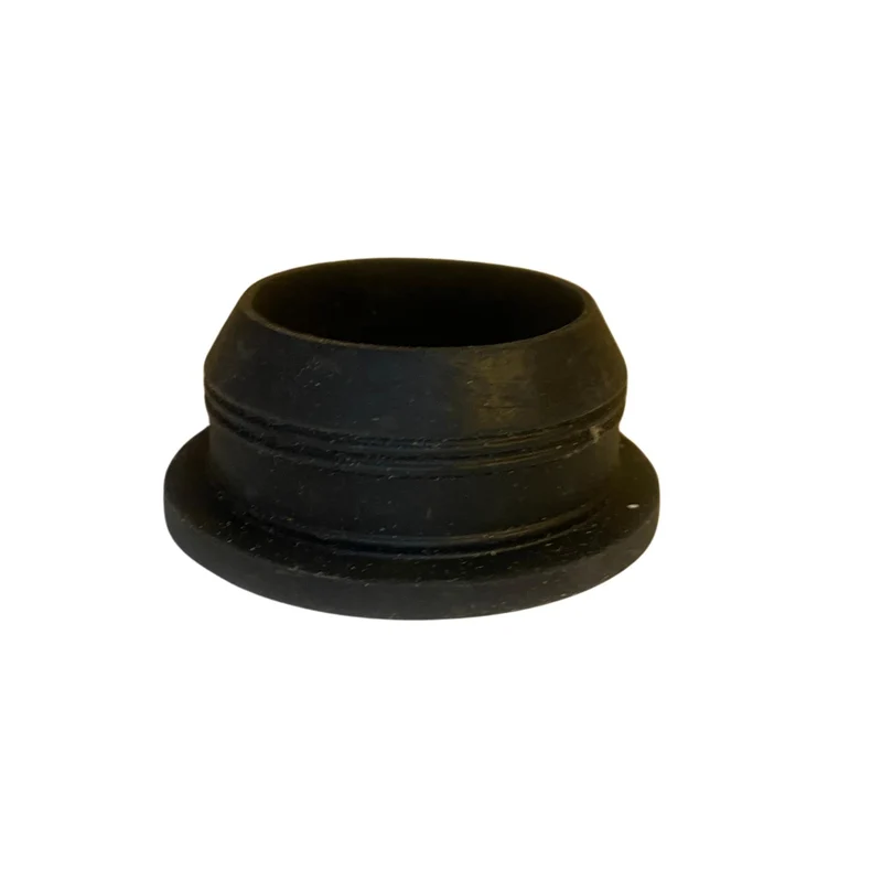Gumminippel 55 mm svart
