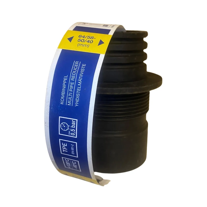 Kombinippel 64/58–50/40 mm Purus