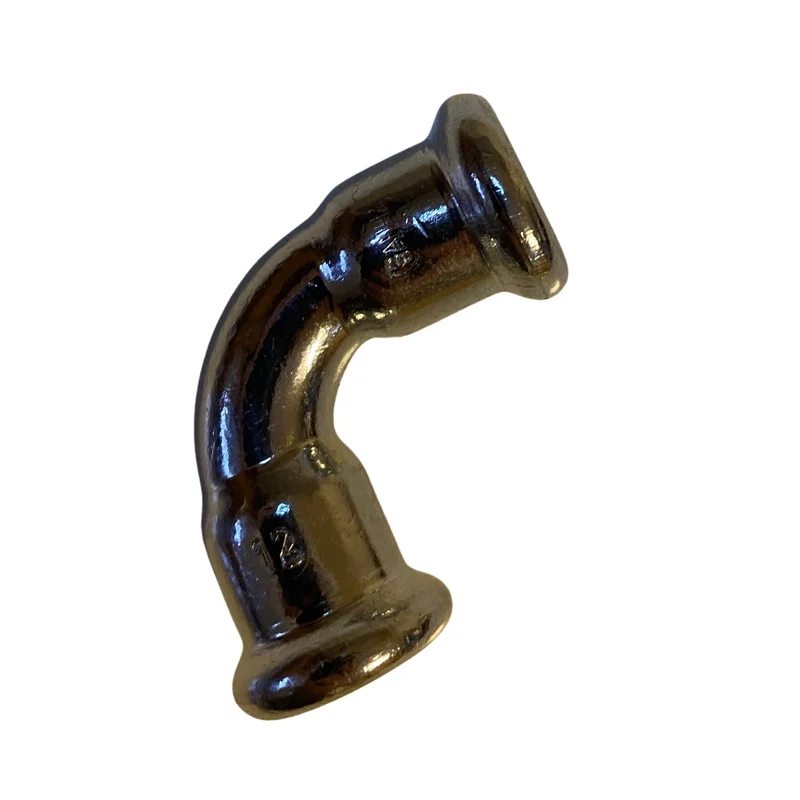 Böj krom 12 mm 90° 2 muff