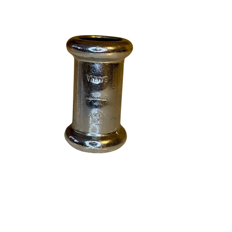 Pressmuff krom Viega 12 mm