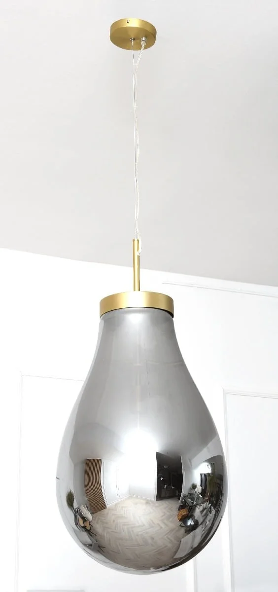 Hängande Lampa Flame Smoky Xl 40x40x160 Cm