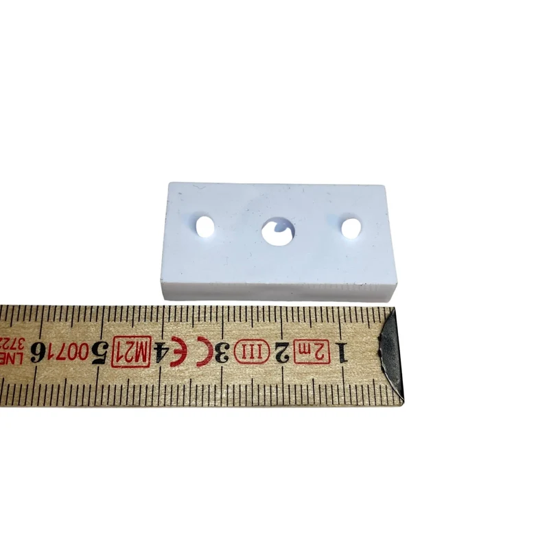 Distanskloss 40mm vit PP Faluplast