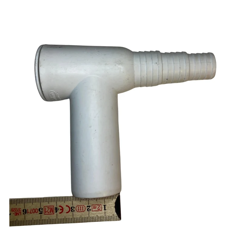 Slangnippel 28mm PVC för avlopp