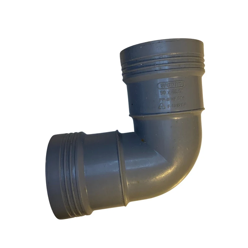 Avloppsböj Wavin PP 88,5° 50mm