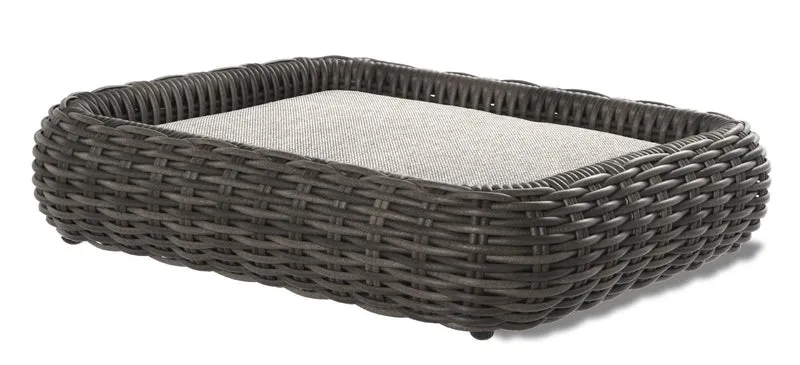 Trädgårdshundbädd m Maje Grå 60x50x10cm Miloo Home