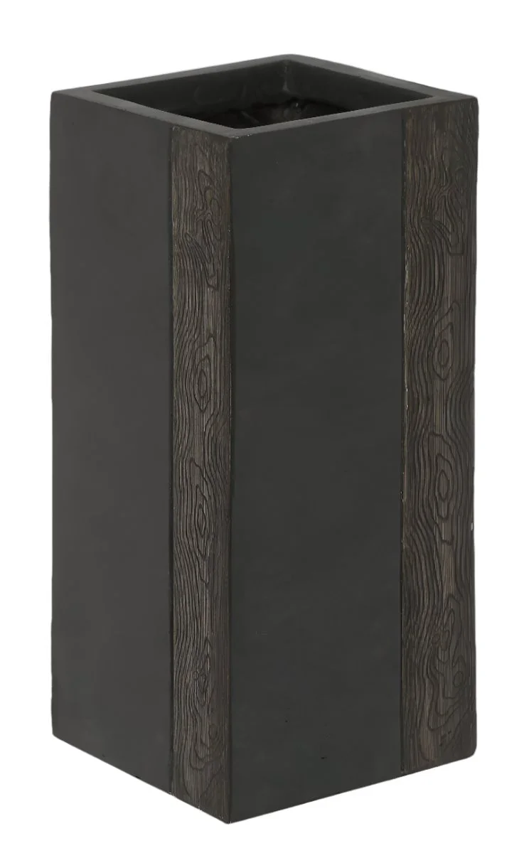 Blomkruka s Rosario Wood 22x22x50 Cm