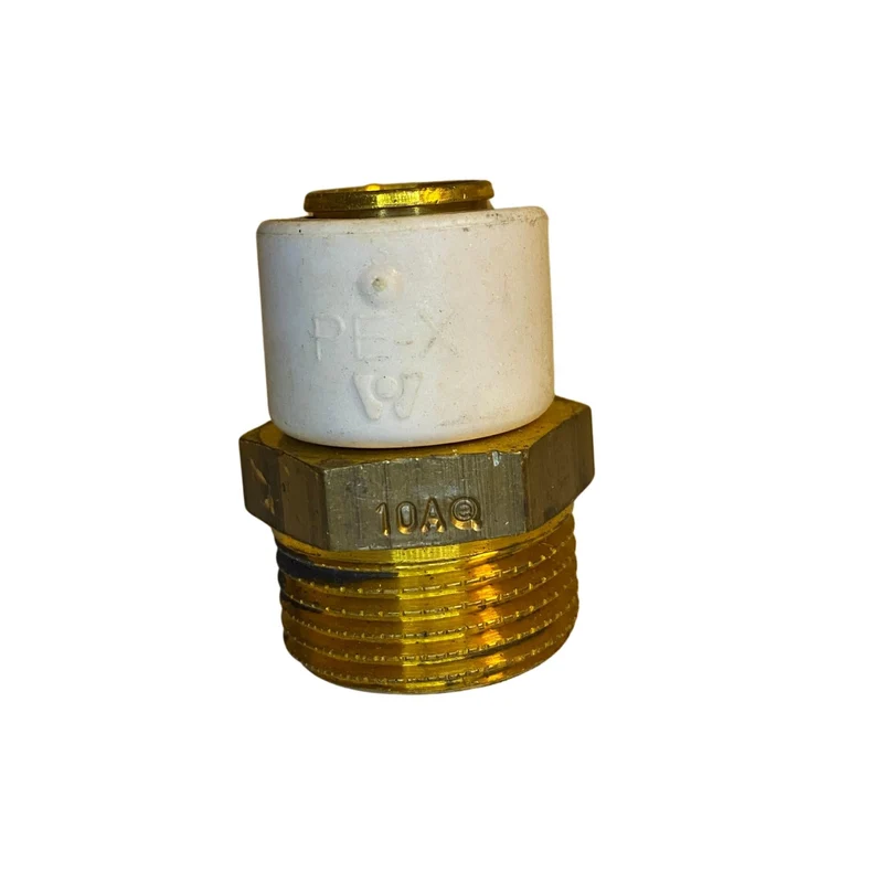 Rak koppling PEX 18x10 mm mässing
